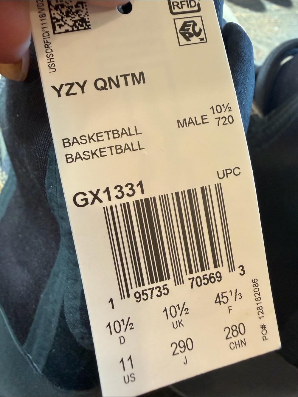 adidas Yeezy Quantum Amber Tint (2021) size 11 men’s - Picture 9 of 11